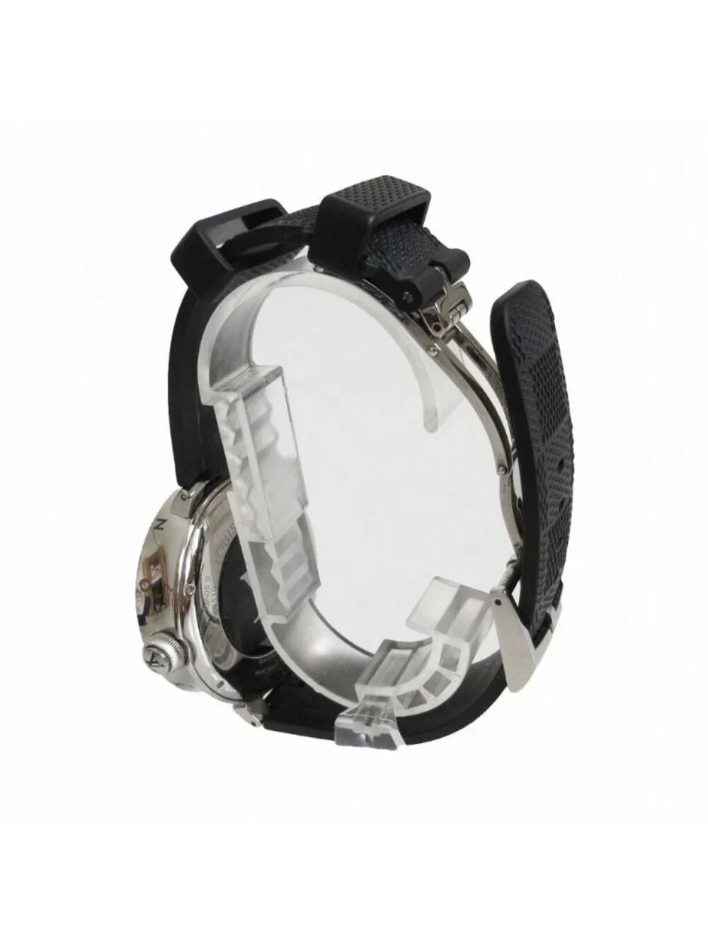 Louis Vuitton Watch Tambour Horizon Smart Quartz Damier Graphite Black